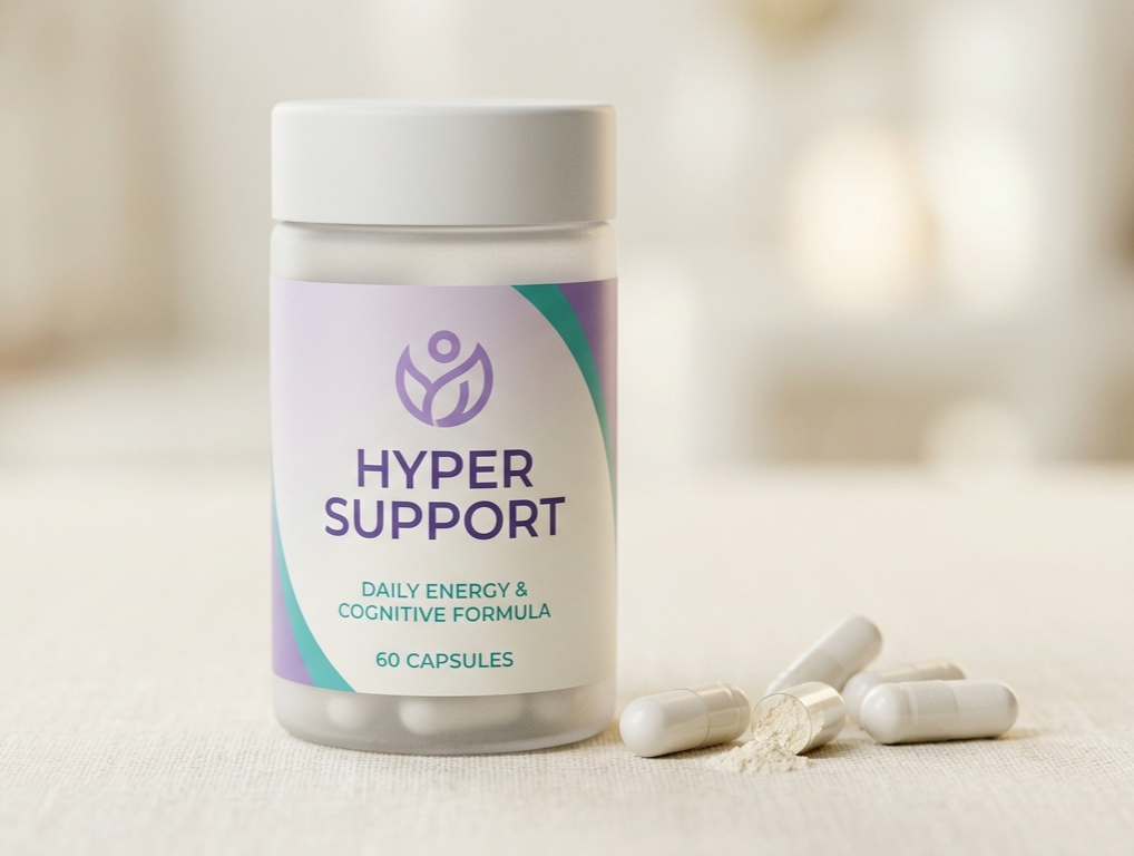 Hyper Support – výživový doplnok, fľaša produktu
